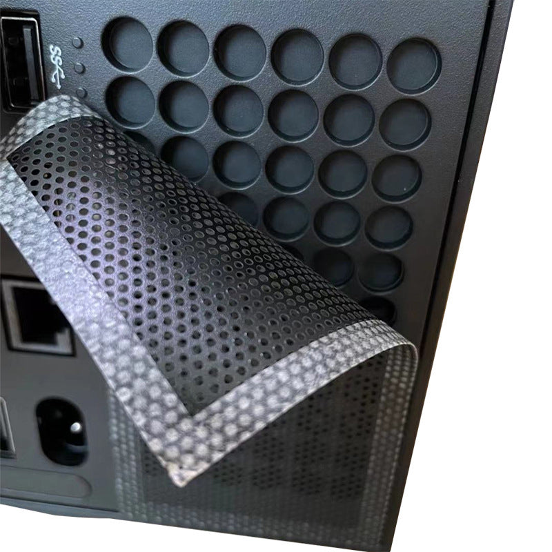 For Xbox Series X 2 Set Mesh Dust Cover 2 Pair Rocker Cap PVC Heat Dissipation Dust-proof Net For Xbox Series X 2 Set Mesh Dust Cover 2 Pair Rocker Cap PVC Heat Dissipation Dust-proof Net